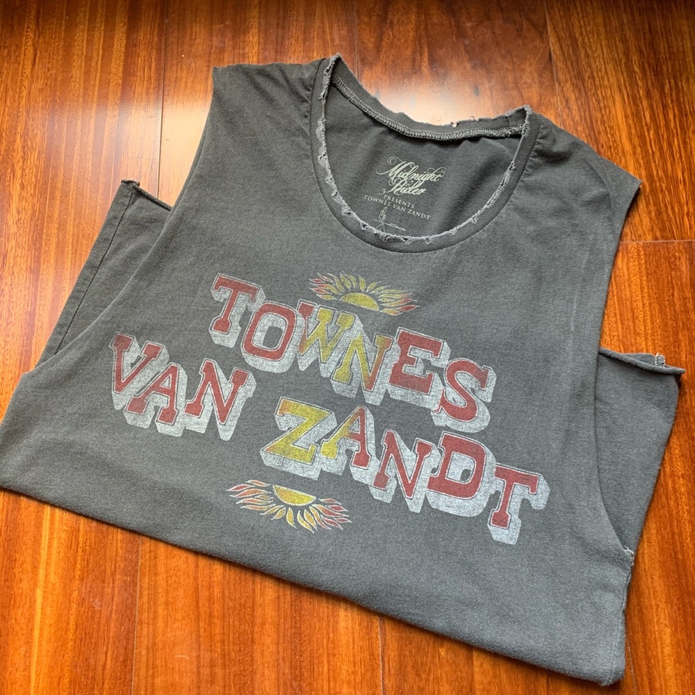 Midnight Rider Townes Van Zandt Tank